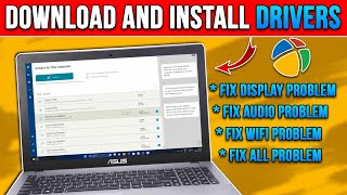 How to Install All Drivers in One Click  PCLaptop⚡DriverPack Solution Install 2024⚡Fix All Issues🤯 [upl. by Adachi]