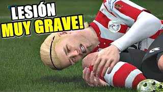 LA LESIÓN MÁS GRAVE DE BRADISSON  PES 2017 Bal 3 [upl. by Remark]