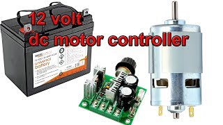 12 volt Motor Controller [upl. by Anivram]