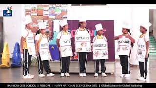 BALANCED DIET SKIT BY GRADE 4  NATIONAL SCIENCE DAY  RAINBOW CBSE SCHOOL  NELLORE [upl. by Ever]