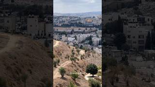 Panoramic view of Jerusalem from Mount ScopusIsrael 2024 [upl. by Eilraep]