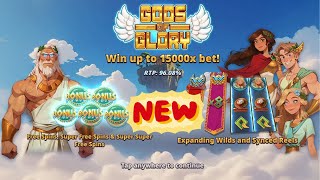 🚨NEW 🚨🎰 GODS OF GLORY👍 SLOTMILL newslots [upl. by Crocker]