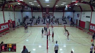 St Helena High vs Clear Lake High Girls JuniorVarsity Volleyball [upl. by Emery289]