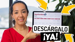 Calendario Septiembre 2023  Ejercicios para adultos mayores  Mariana Quevedo CalendarioFisio [upl. by Nyla243]