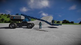 S25M boom lift training  Space Engineers [upl. by Dira168]