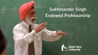 Beloved SCU professor honored with endowed professorship [upl. by Chute391]