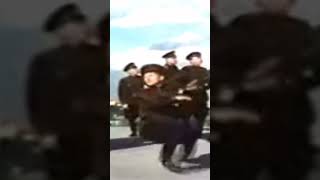 Soviet Soldiers Dancing to Kalinka The Alexandrov Ensemble 1965 [upl. by Adroj]