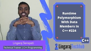 Runtime Polymorphism With Data Members In C 224 [upl. by Sloane548]