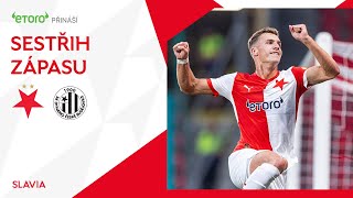 HIGHLIGHTS  Slavia  České Budějovice 40  2 kolo Chance Ligy [upl. by Alahc]