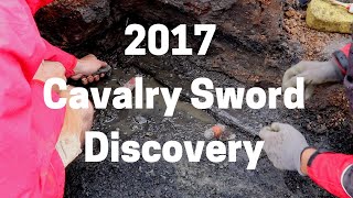 Rare Sword Discovery at Vindolanda Excavations [upl. by Rosemonde]