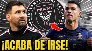 ¡SALIO HOY POSIBLE MEGA FICHAJE SACUDE EL MERCADO  Messi en el Inter Miami [upl. by Crudden284]