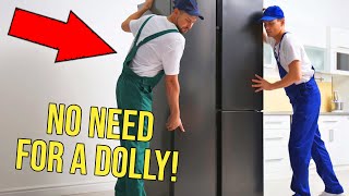 How to Move a Fridge without a Dolly [upl. by Enytsirhc616]