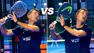 REVIEW NOX AT10 vs HEAD EXTREME PRO TAPIA vs COELLO  the4Set [upl. by Enelyak364]