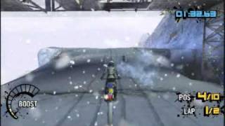 Motorstorm Arctic Edge  The Chasm on Wasabi Katana  Sony PSP  DVDfeverGames [upl. by Lewiss431]