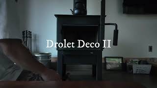 薪ストーブ Drolet Deco II [upl. by Dorcas]