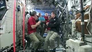 Chris Hadfield becomes the First Canadian Commander of the ISS [upl. by Calendre]