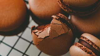 Chocolate Macarons Recipe｜Ohyoo Cooking [upl. by Reich629]