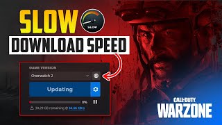 How to Fix Slow Download Speed on BattleNet on PC  Poor Download Speed in COD and other Games [upl. by Arraeit204]