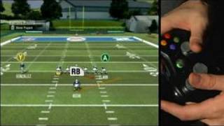 How to Use Madden 08 Game Controls  Switching Running Play in Madden 08 [upl. by Parris]