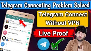 Telegram Connecting Problem Telegram Connecting Problem Solved Without VPN  Telegram Connect Issue [upl. by Anem]