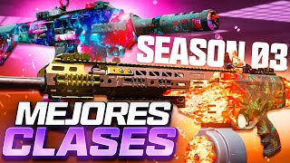 Las MEJORES ARMAS y CLASES META de WARZONE 3 TEMPORADA 3 [upl. by Syman]