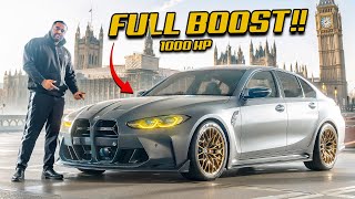 RIPPING THE STREETS 1000HP STAGE 3 G80 M3 REACTION [upl. by Rinaldo]