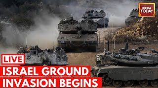 Israeli Invasion Of Lebanon Begins LIVE Israel targets Hezbollah Strongholds In Lebanon Raids [upl. by Olly]