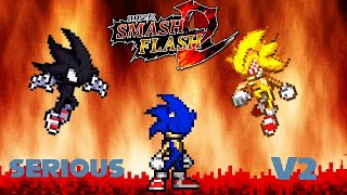 SSF2 Mods Serious Sonic V2 [upl. by Jaddan]