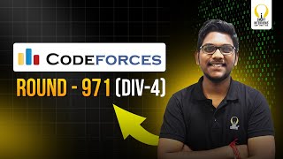 Codeforces Round 971 Div 4  Video Solutions  Smart Interviews [upl. by Aicerg]