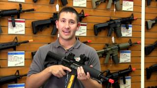 Lancer Tactical RedGreen Micro Dot Sight Review  Fox Airsoft [upl. by Brig998]