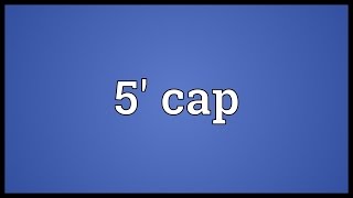 5 cap Meaning [upl. by Guillaume415]