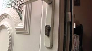 How to Fit a Yale Euro Profile Cylinder Door Lock [upl. by Ttnerb]