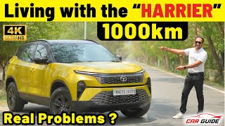 Tata Harrier SUV 2024 LongTerm Detailed Review  Mini Range Rover  MG Hector Rival  Mileage [upl. by Denoting]