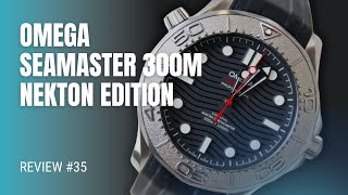 SPECIAL EDITION OMEGA 🤿🪼 Omega Seamaster 300M Nekton Edition 21032422001002 watch review [upl. by Sherill]