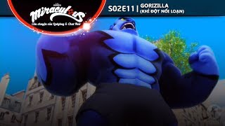 Vietsub Miraculous Ladybug  S02E11  Gorizilla Khỉ Đột Nổi Loạn [upl. by Chenee]