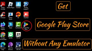 How to Download amp Install Playstore Apps in Laptop or PC ✔ How to Install Google Play Store on PC [upl. by Galanti]