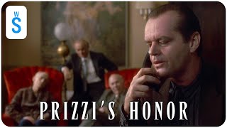 Prizzis Honor 1985  Scene The don tells Charley that his wifes quotgotta goquot [upl. by Hallsy]