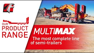 Faymonville MultiMAX The most complete line of semitrailers [upl. by Ekyt]