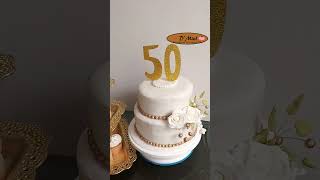 Torta Para Mujer 50 años bakerycake tortascreativas tortaspersonalizadas cakedecoratingideas [upl. by Hoo]