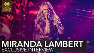 Miranda Lambert Talks Palomino Covering Mick Jagger  More [upl. by Bulley]