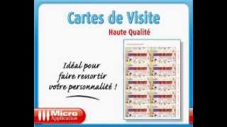 Cartes de visite haute qualité [upl. by Olimpia]