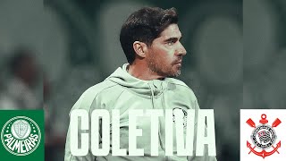 COLETIVA ABEL FERREIRA  PALMEIRAS 2 X 0 CORINTHIANS  BRASILEIRO 2024 [upl. by Sanez293]