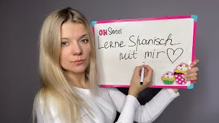 German ASMR Lerne Spanisch mit mir [upl. by Einna383]