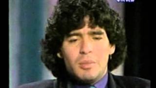 Interview with Diego Armando Maradona 1986 [upl. by Kermie]