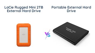 LaCie Rugged Mini vs Portable External Hard Drive [upl. by Willi]