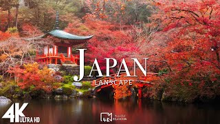 FLYING OVER JAPAN 4K UHD Amazing Beautiful Nature Scenery with Relaxing Music  4K VIDEO ULTRA HD [upl. by Viscardi]