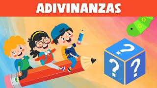 ADIVINANZAS para niños  Acertijos divertidos [upl. by Gnidleif875]