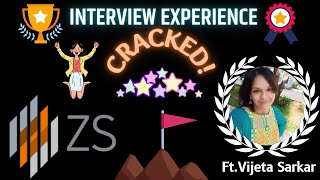 ZS Associates  Preparation Strategy amp Interview Process  FT Vijeta Sarkar [upl. by Vanda275]