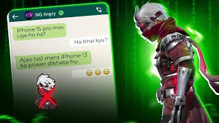 Zerox FF🇳🇵 Vs NGANGRY 🇮🇳 iPhone 15 Pro Max Vs iPhone 13📱Who’ll Win⁉️ [upl. by Clo]