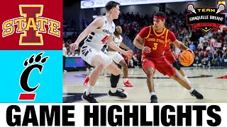 10 Iowa State vs Cincinnati Highlights  NCAA Mens Basketball  2024 College Basketball [upl. by Eki]